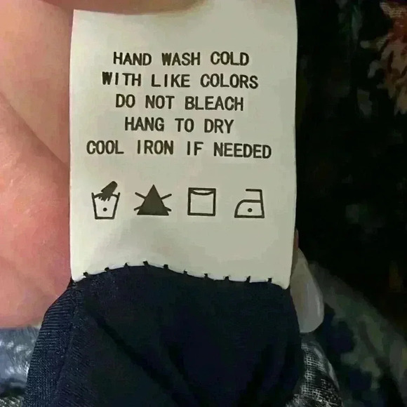 Code X Mode Floral Long Sleeve Chiffon Dress Size XS - Picture 12 of 14